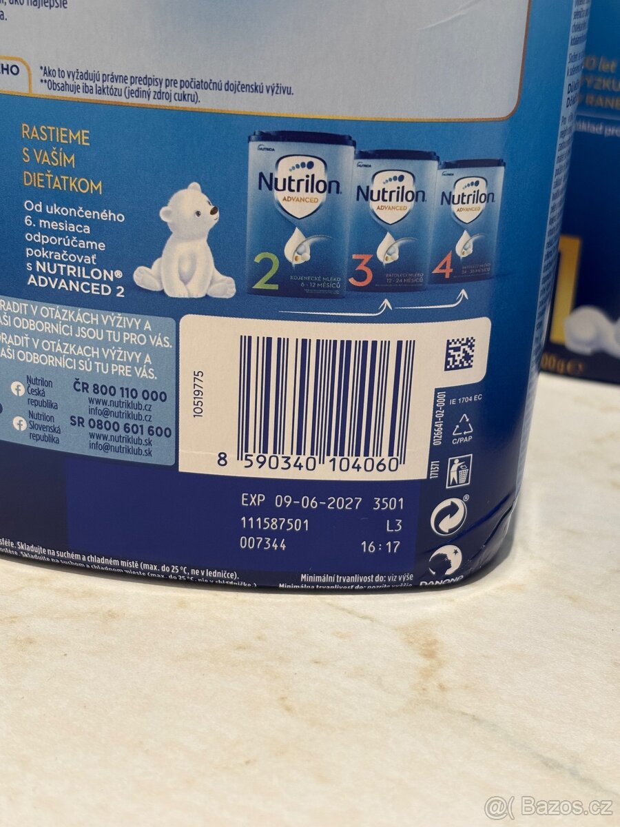 Nutrilon 1 Advanced 4x 800g - 2