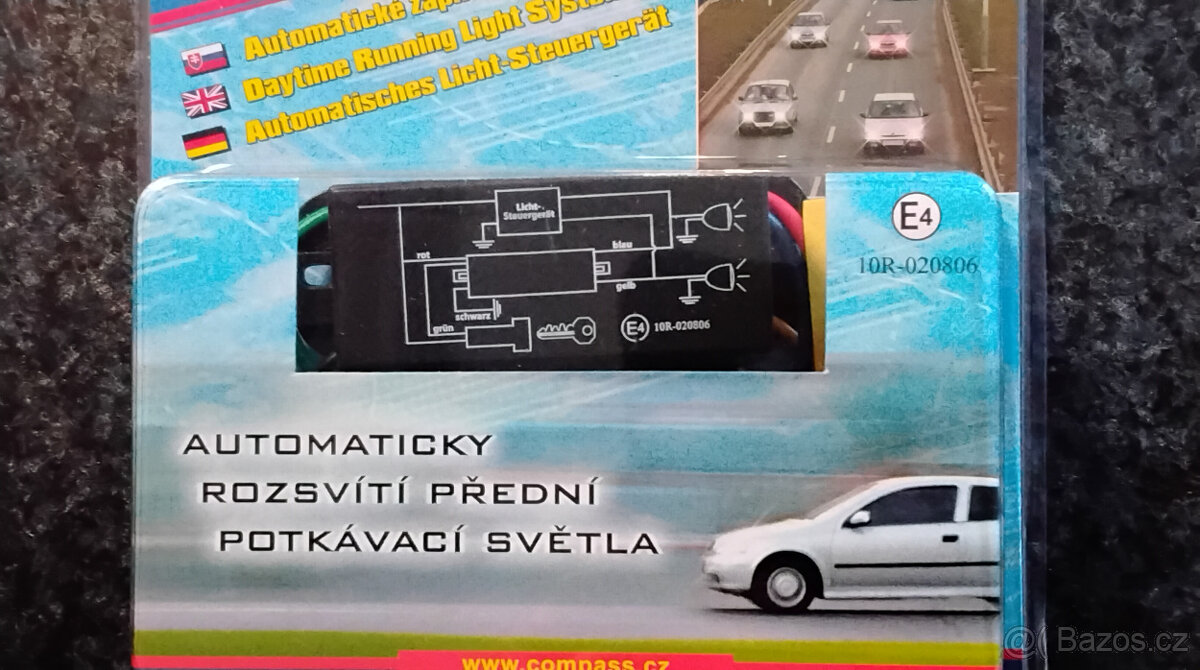 Automatické zapnutí světel 12V Compass - 2