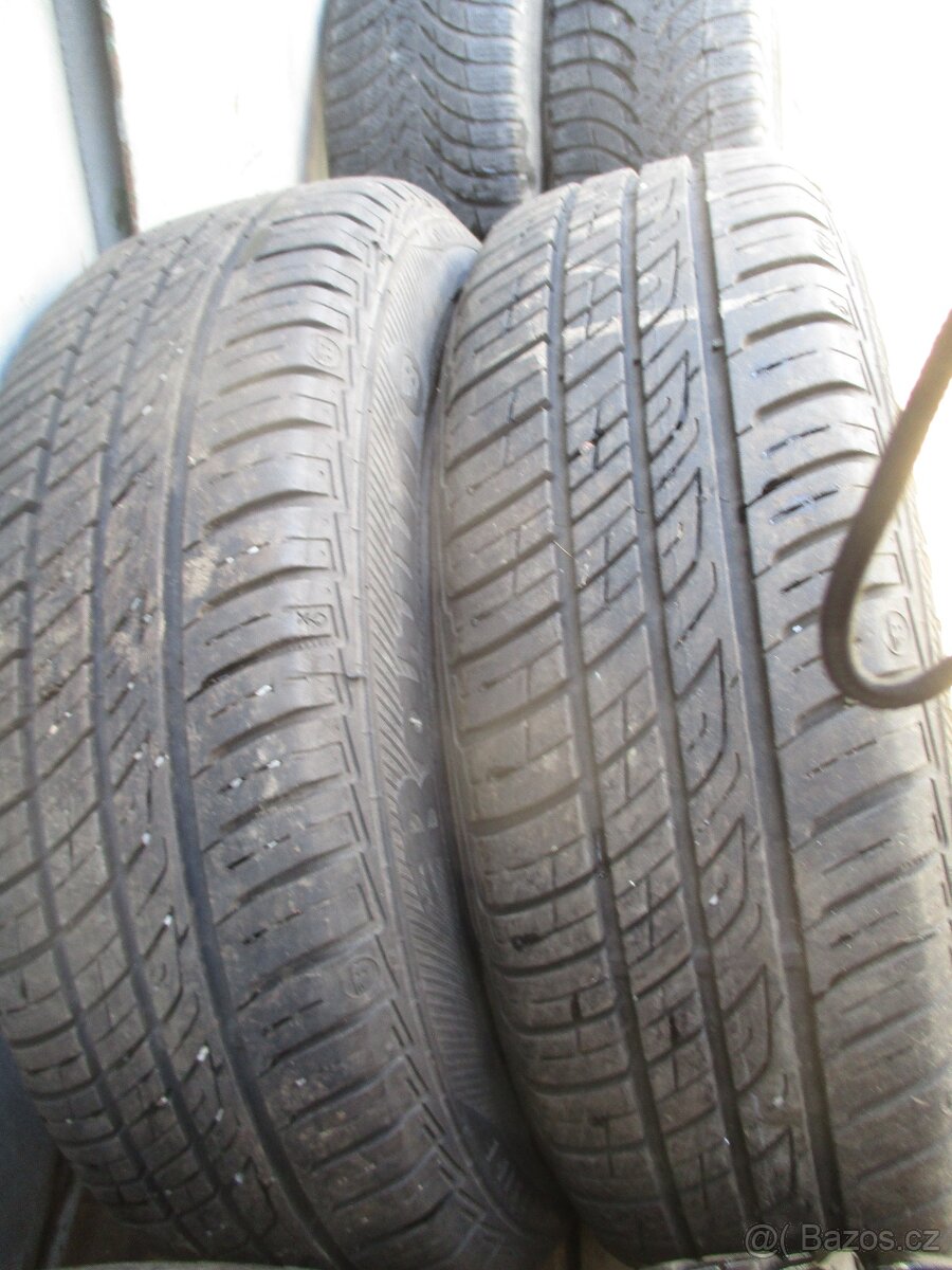 Letní pneu + plech disky 175/65/R14 - 2