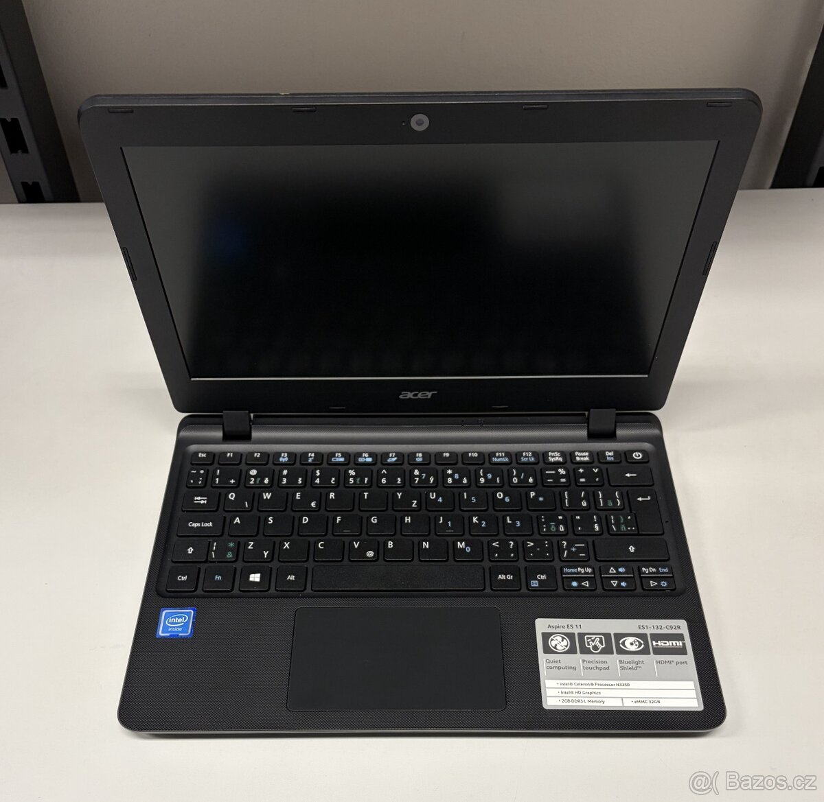 Notebook Acer Aspire ES 11-ES1-132-C92R černý - 2