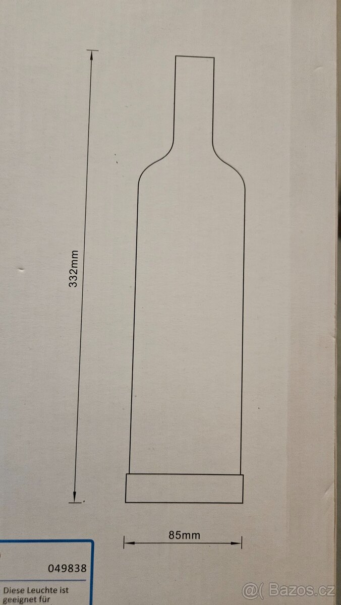 Stolní lampa Bottle 50090123 - 2