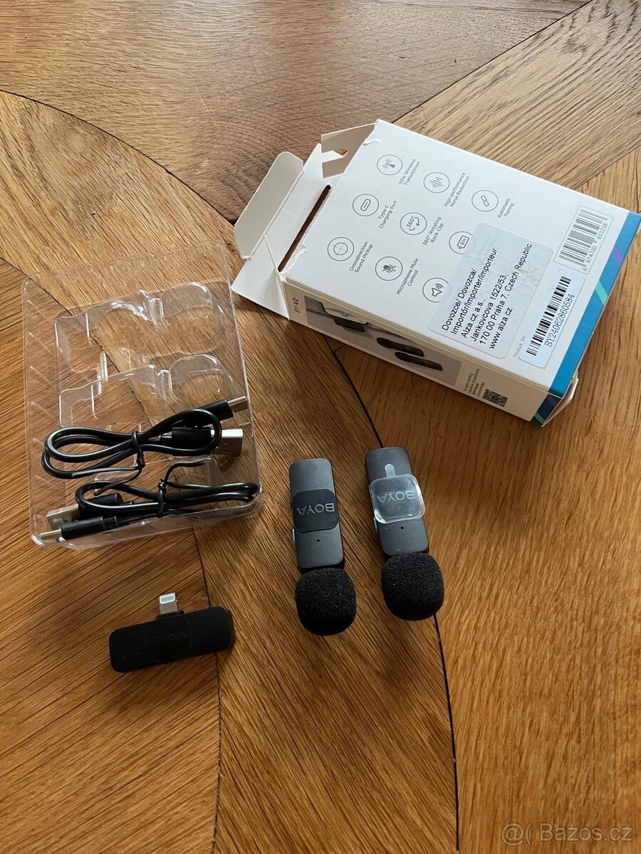 BOYA BY-V2 2.4 GHz bezdratovy mikrofon Iphone - 2