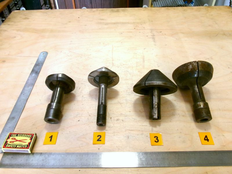 S341 - SLEVA - Soustruh příslušenství - Upínací kleštiny - 2