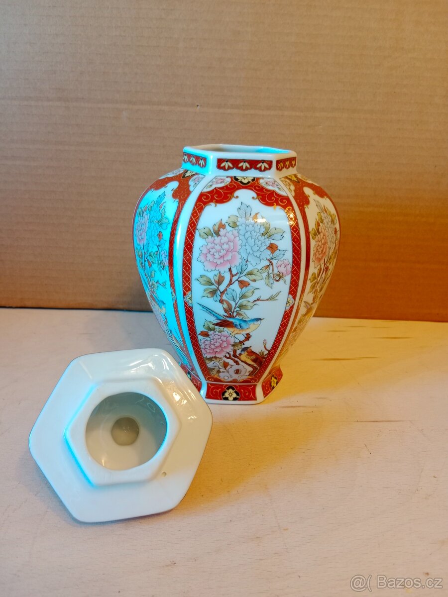 Váza šestiboká, značená - 2