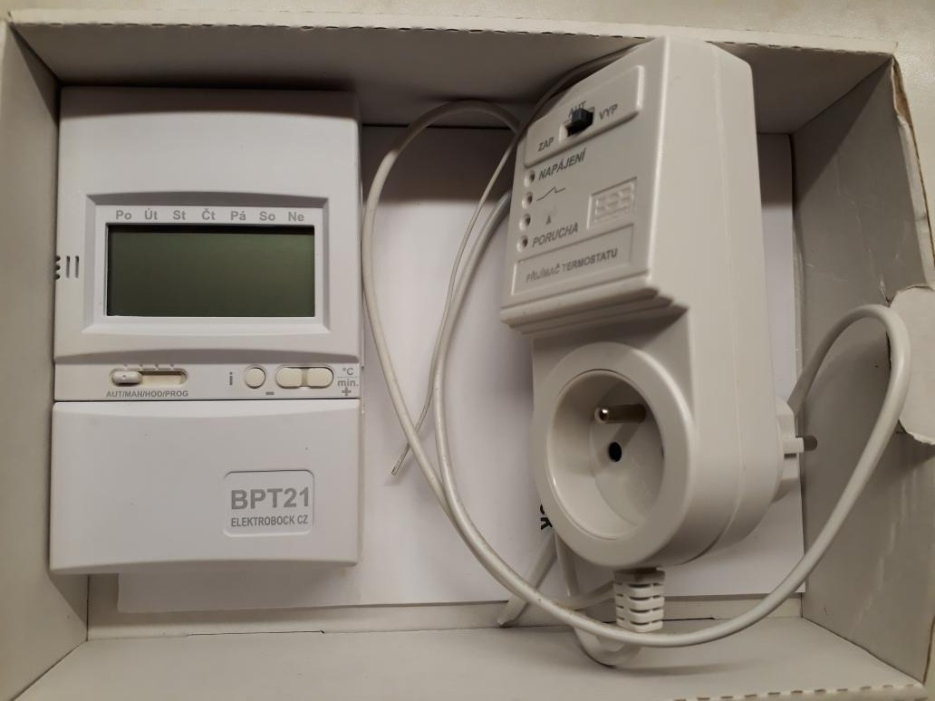 Bezdrátový termostat BPT21 - 2