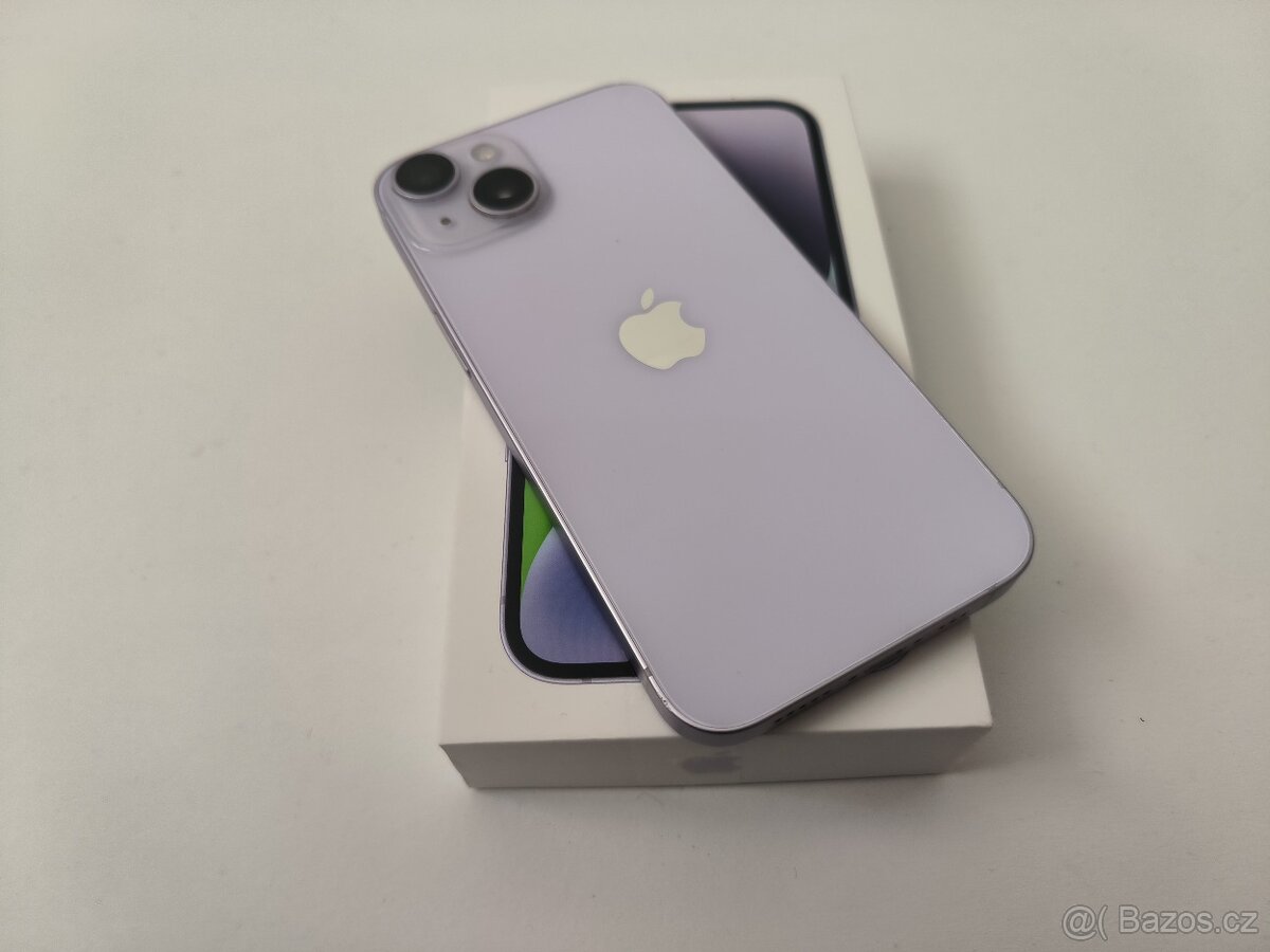 apple iphone 14 Plus 128gb Purple / Batéria 88% - 2