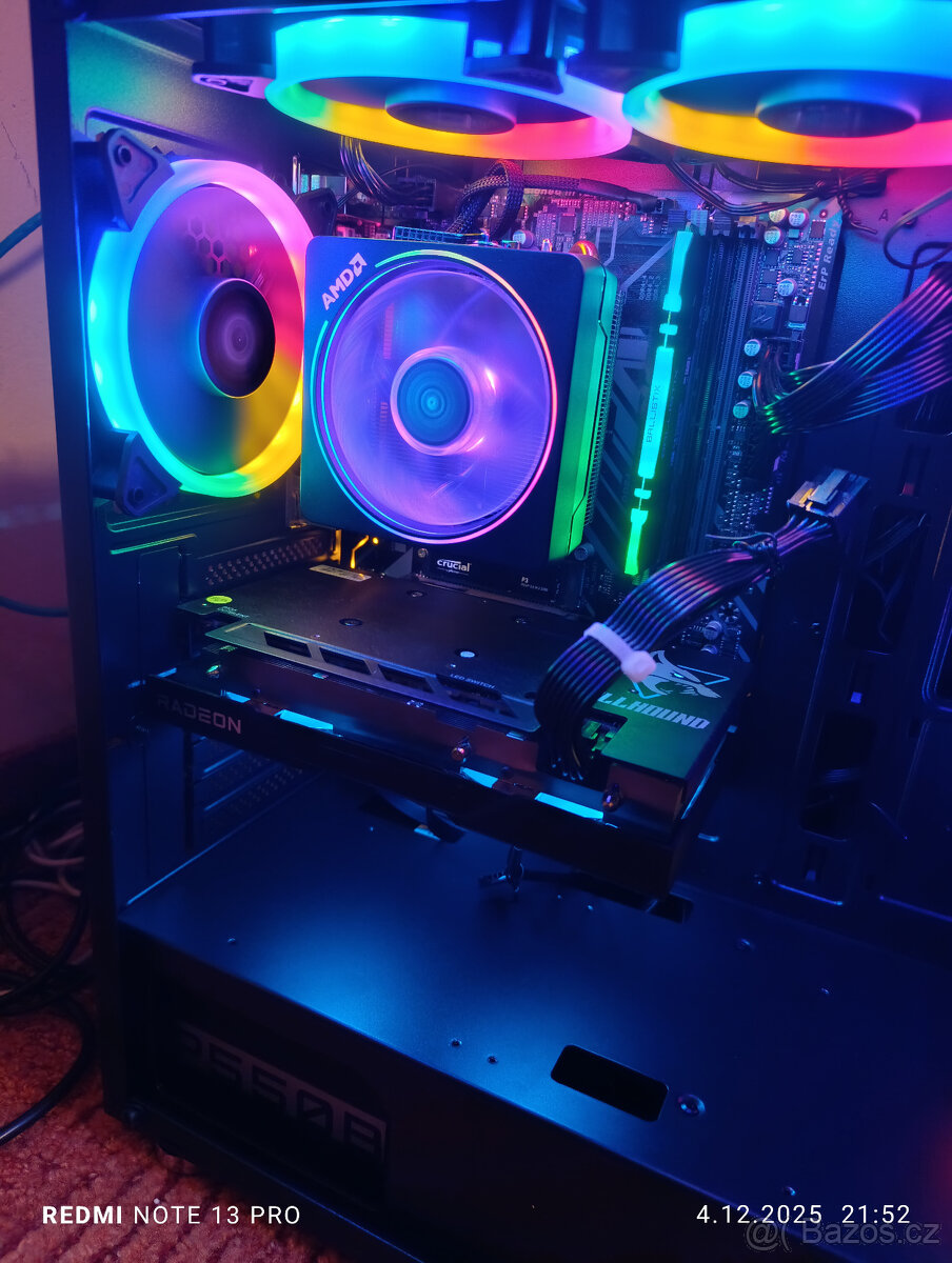 Herní PC - Ryzen 7, 16GB RAM, 1TB NVME, 6650XT 8GB, WIN11 - 2