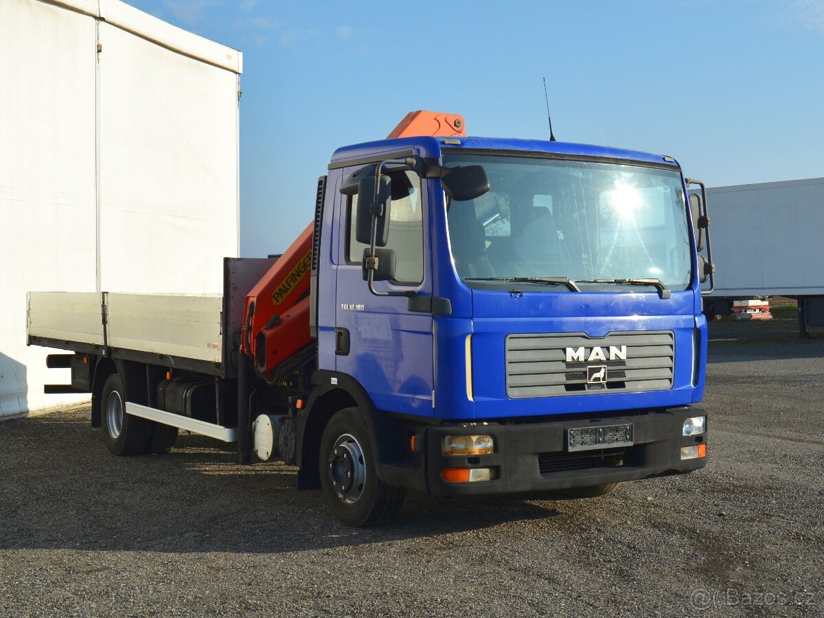 MAN TGL 12.180 4x2 HR, Crane Palfinger - 2