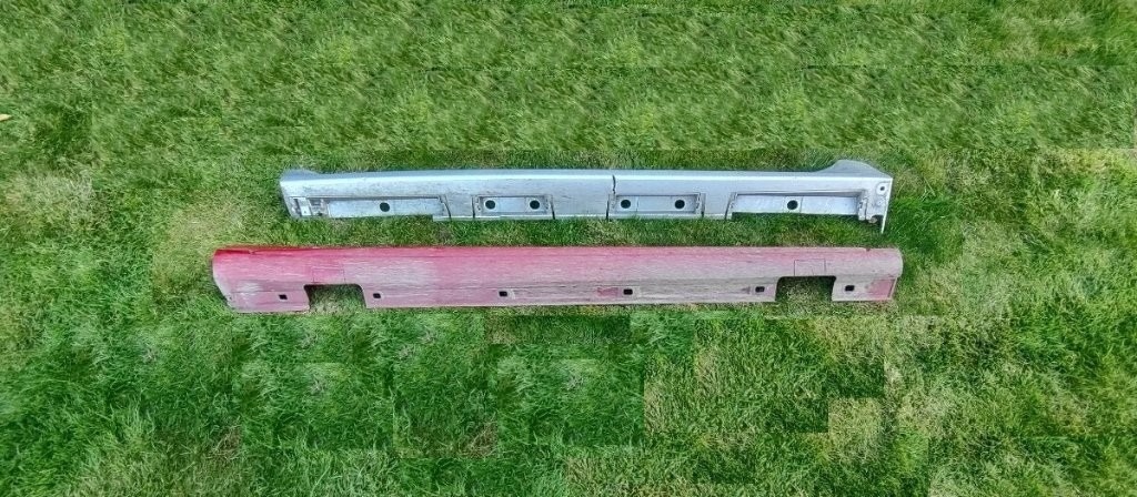 Mercedes A W176 Toyota Yaris IV 4 - podbeh prah kryt - 2