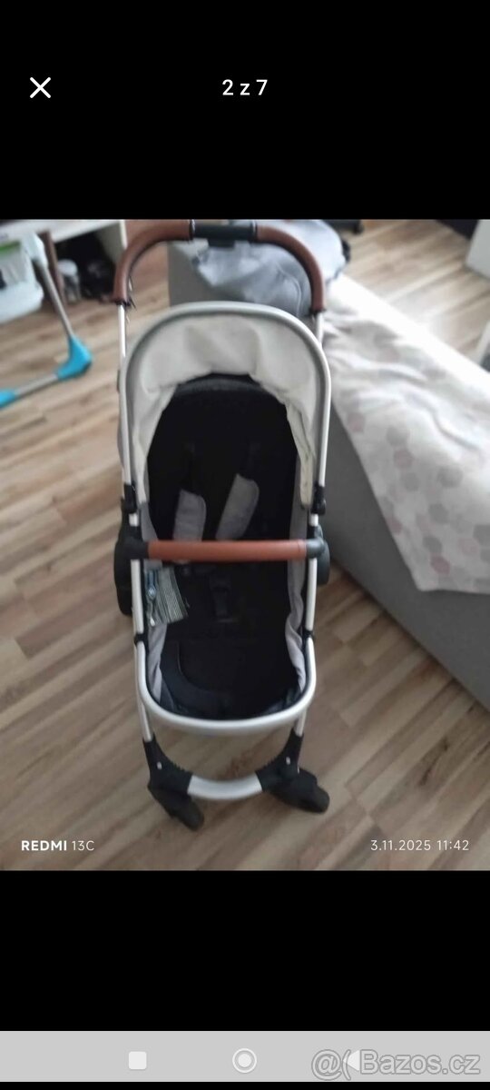 Kočárek kombinace 3v1 Kindercraft - 2