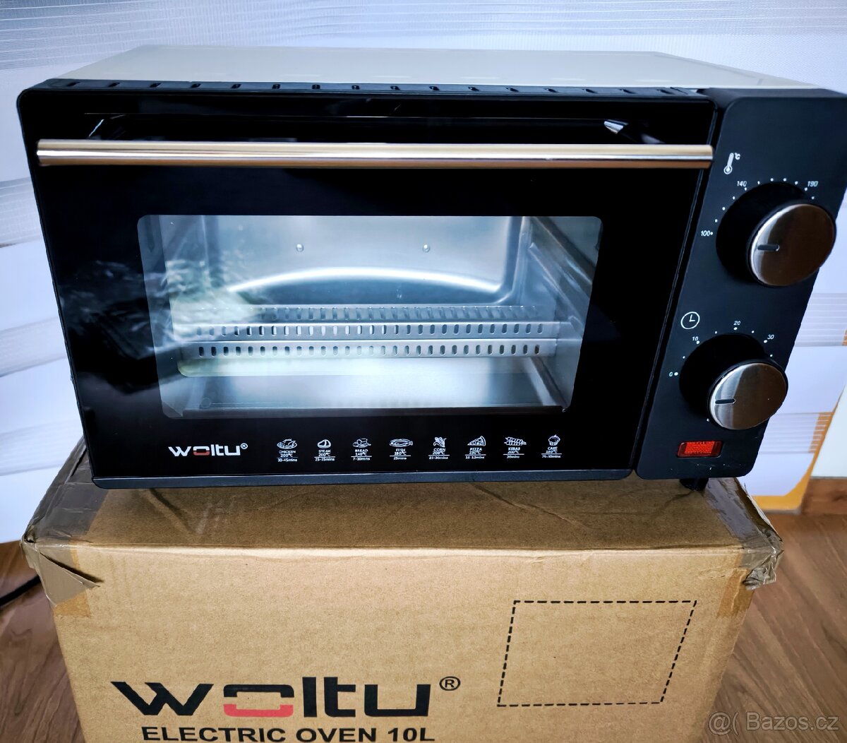 Mini trouba Woltu 10 litrů - 2