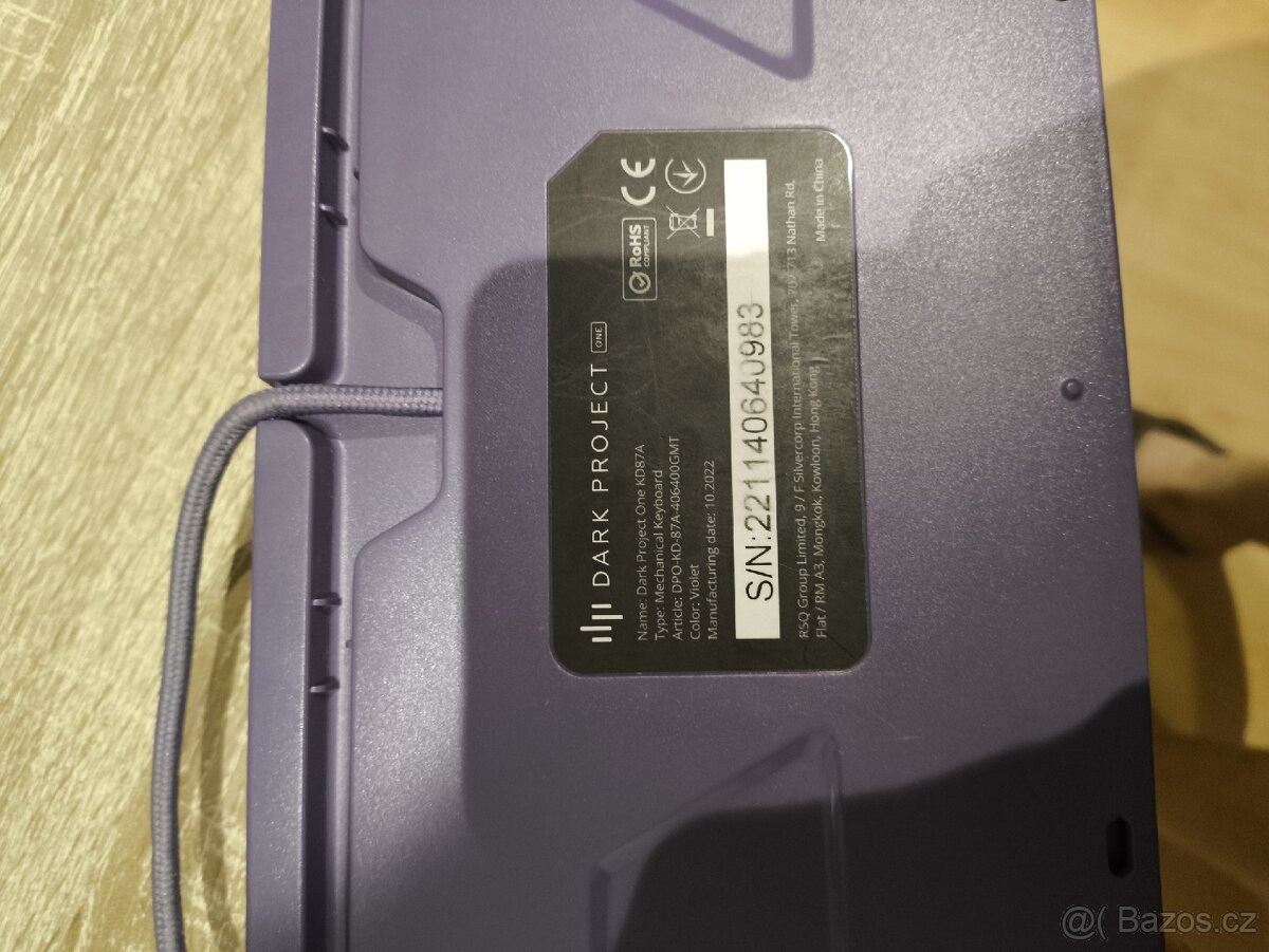 Dark project kd87a Violet-White - 2