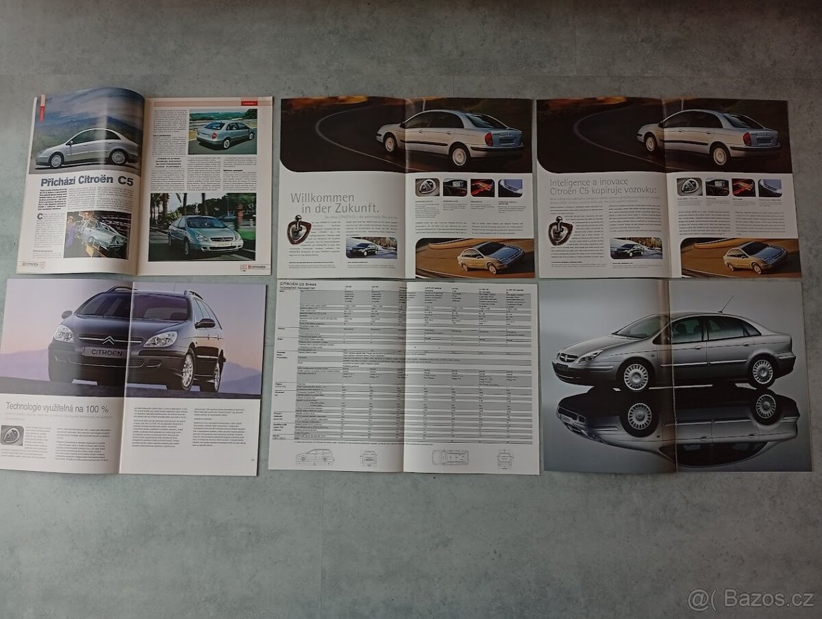 Citroen C5 - katalogy, prospekty - doprava v ceně - 2