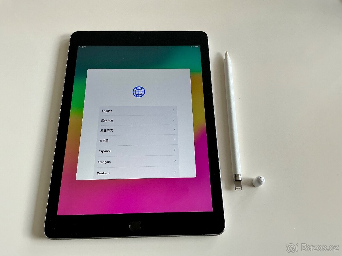 IPad (6th Generation) Wi-Fi+ Cellular 128 GB +Apple pencil - 2