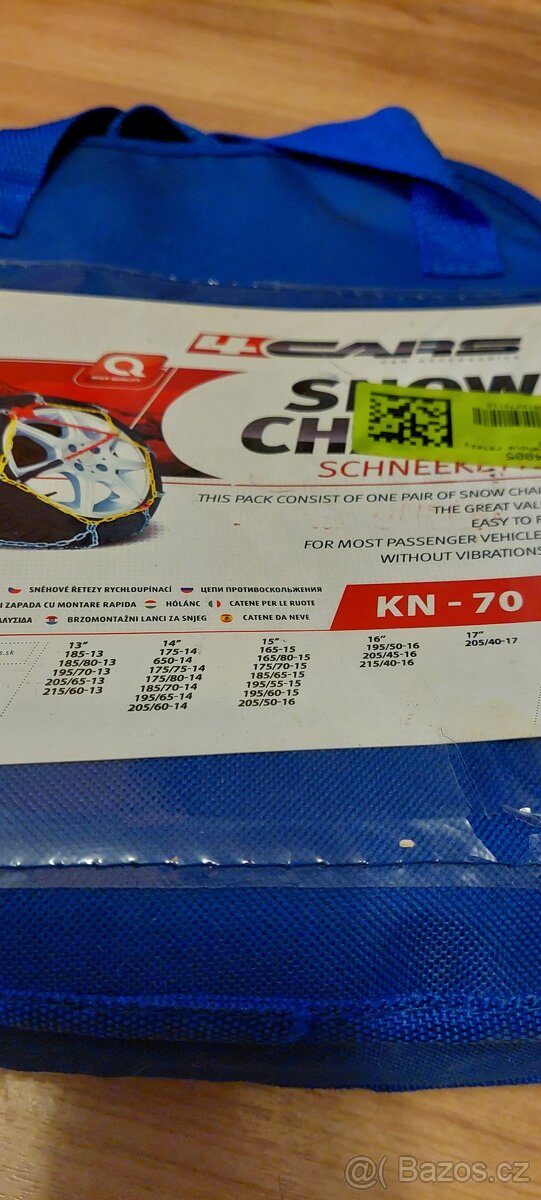 Sněhové řetězy nepoužité - 2