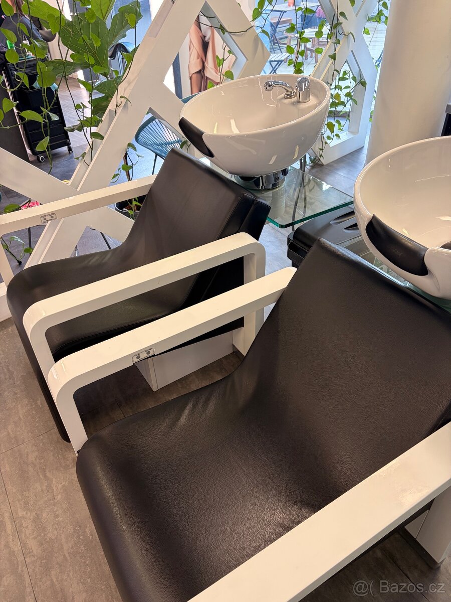 Kadeřnický mycí box Maletti – model PRIVACY (2 ks) - 2