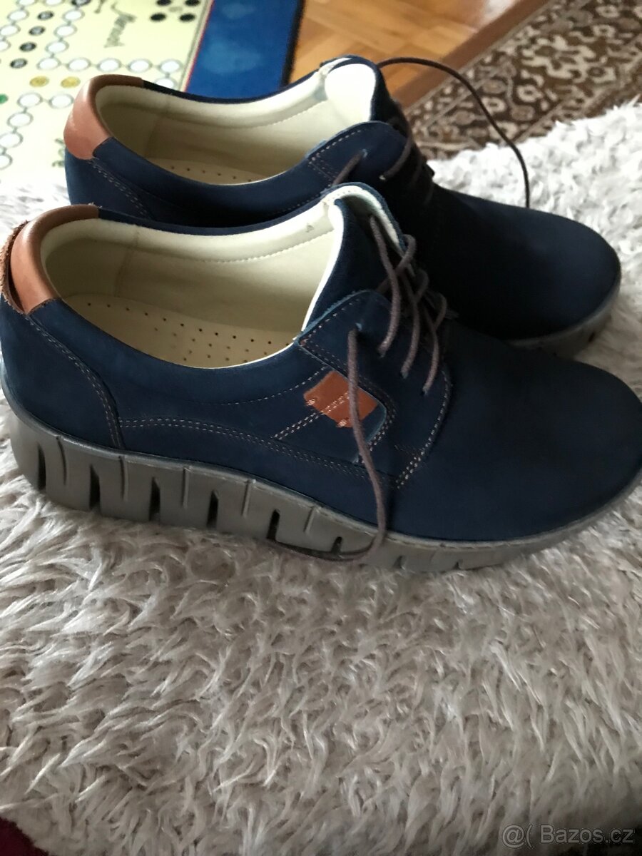 Dámské kožené polobotky - 2