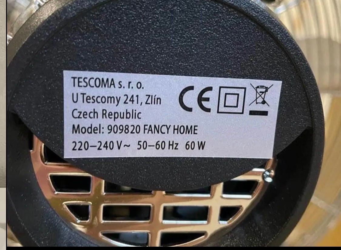 Ventilátor Tescoma - 2