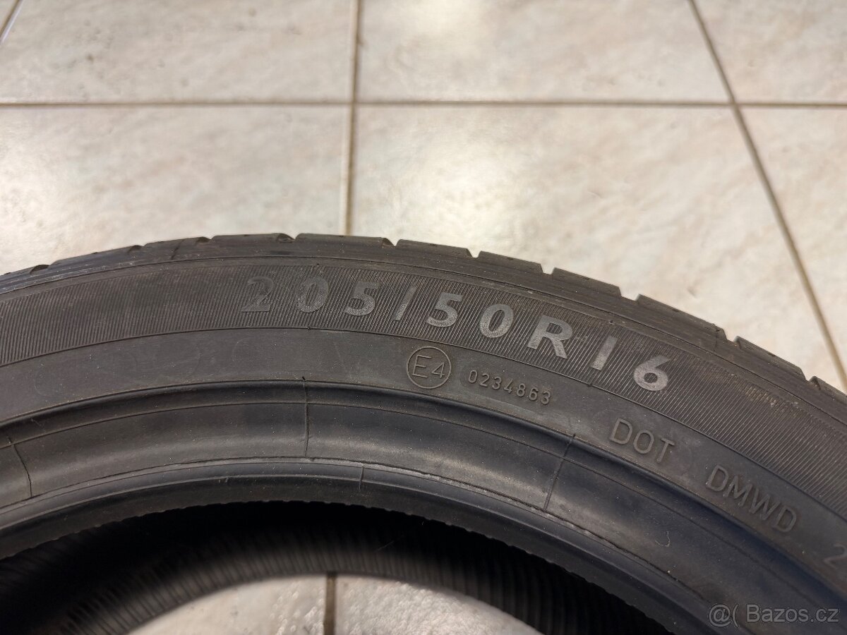 205/50 R16 letní 1ks - DUNLOP - 2