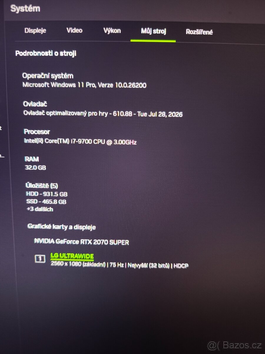 Prodám MSI RTX 2070 8GB Super Ventus - 2