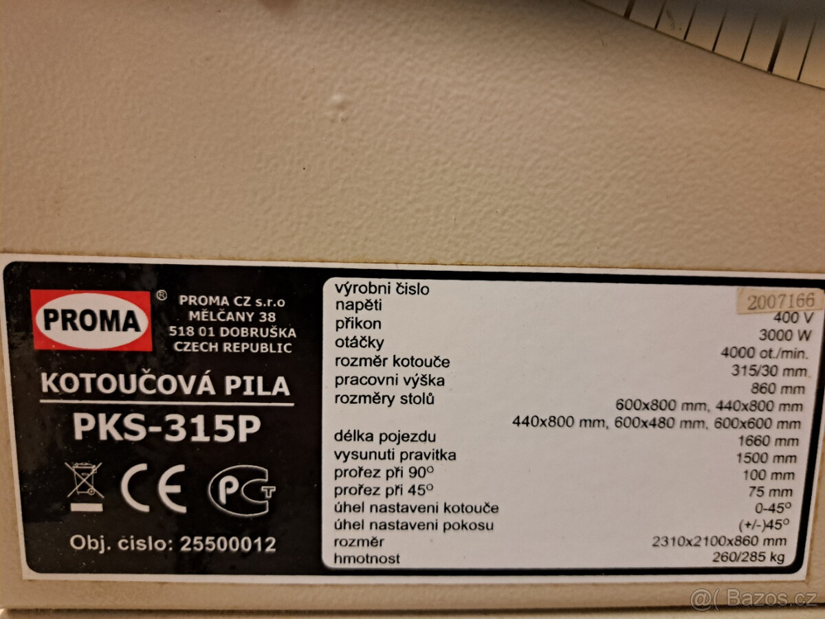 Pila Proma PKS-315P - 2