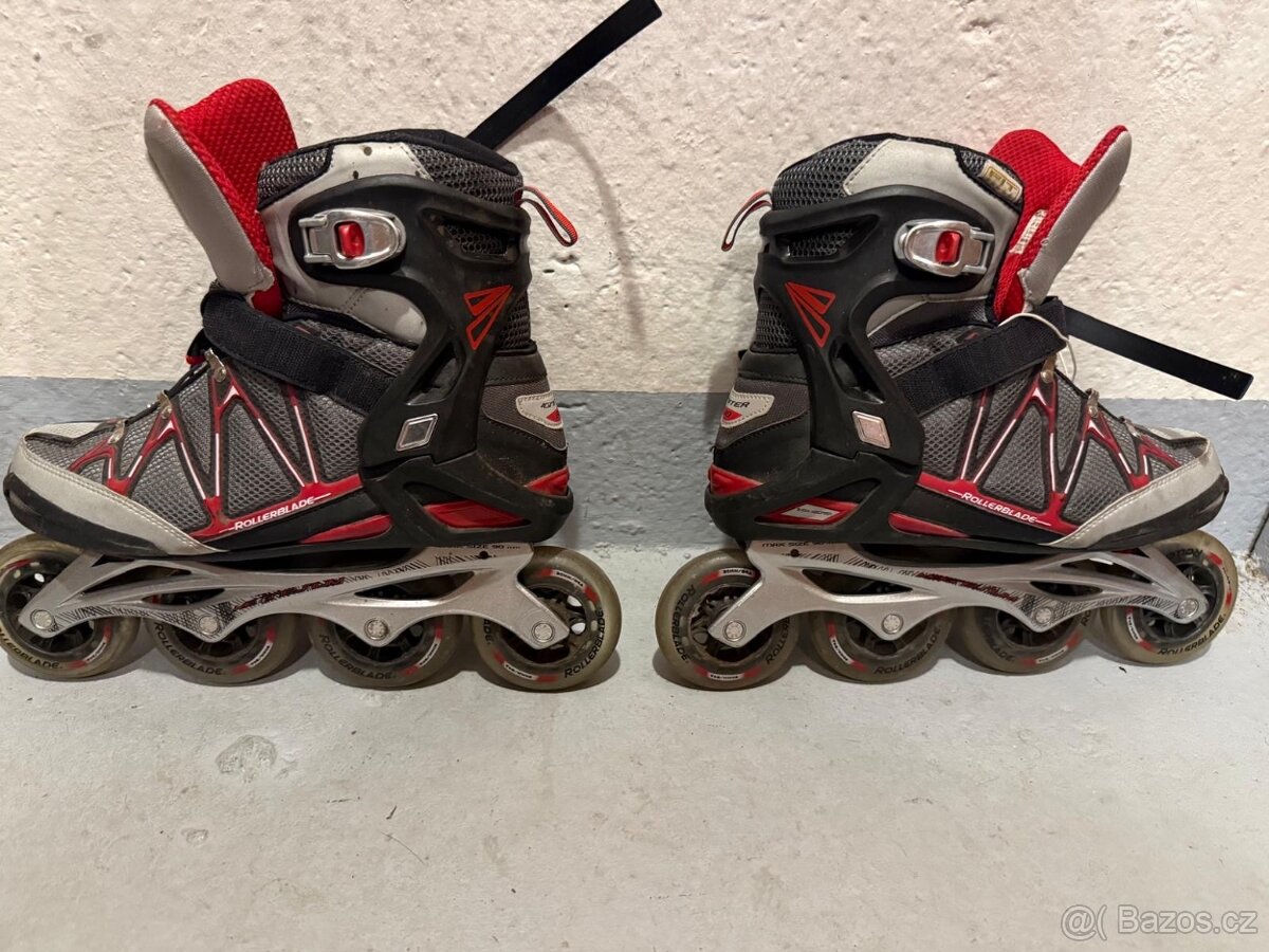 Prodám In-Line brusle Rollerblade, vel. 43 - 2