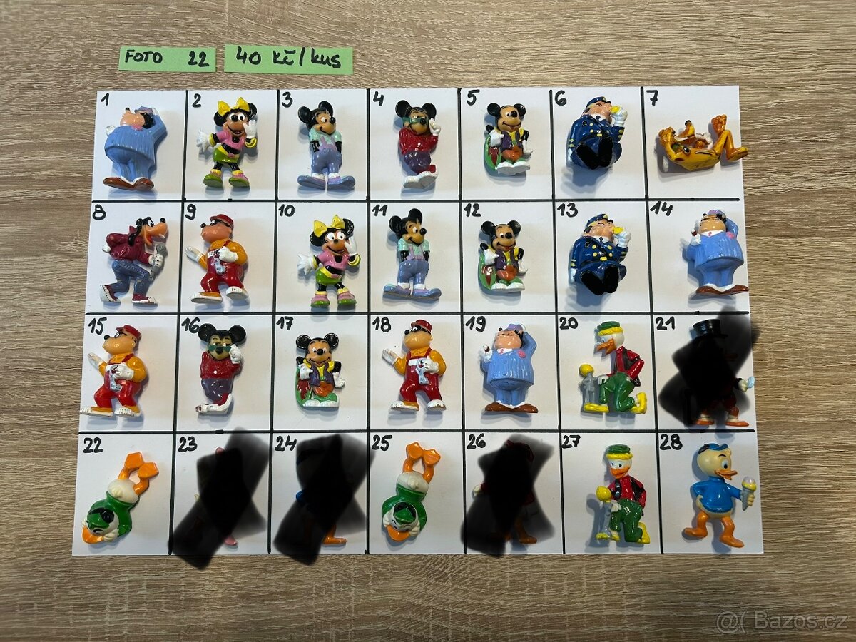 Kinder figurky a sady - 2