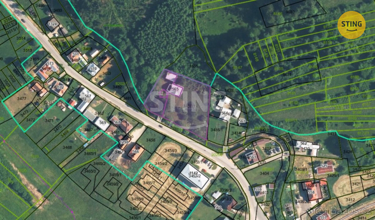 Pozemky o velikosti 61.706 m2 v blízkosti česko-slov, 131680 - 2