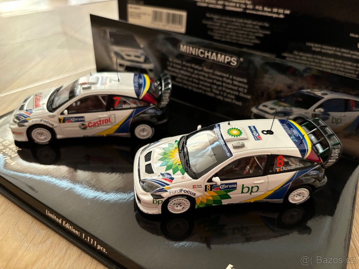 Set modelů Focus WRC 2004 rally 1:43 - 2