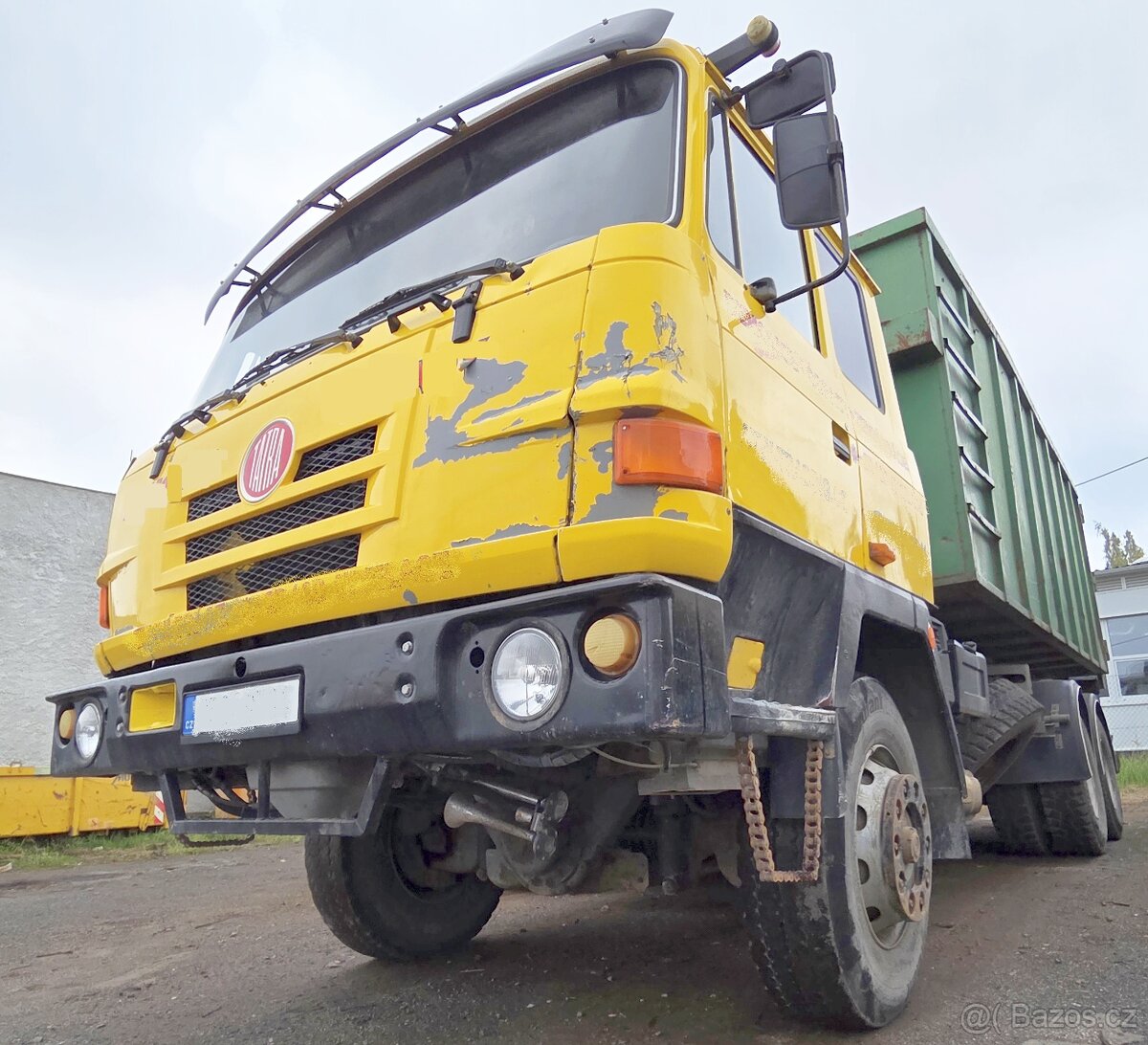 kontejner EUR2 8V T815 6x6 Tatra 260R35 měchy - 2