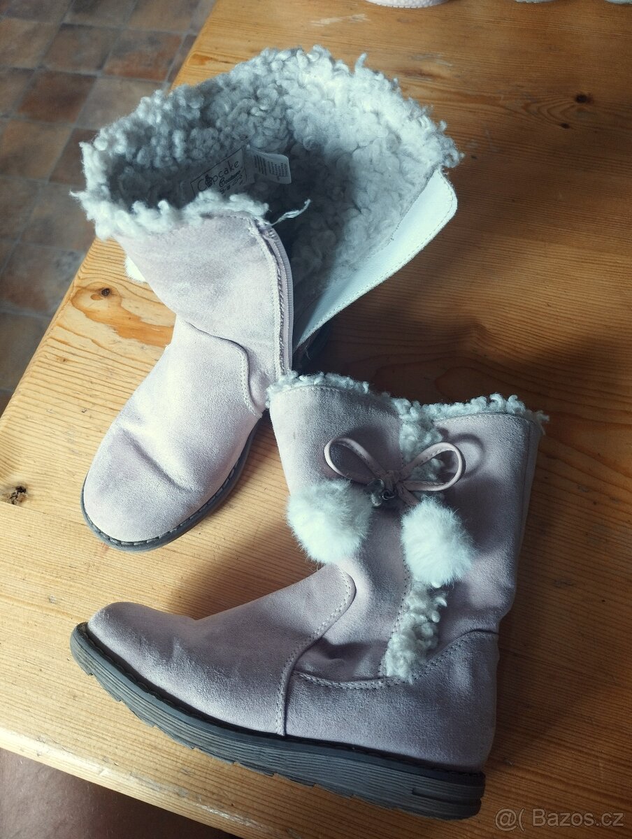 Cupcake Couture Zimní kozačky vel.27 - 2