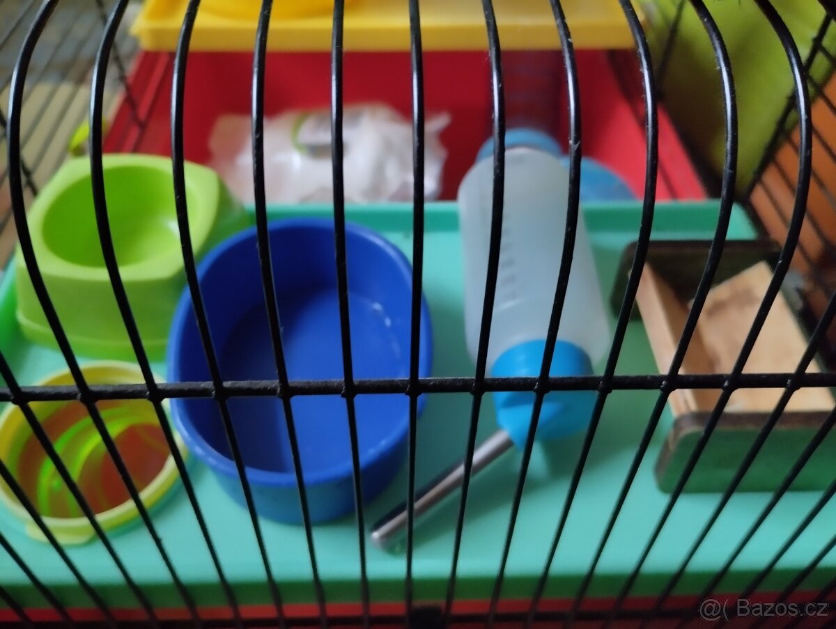 Klec pro křečka s příslušenstvím - 2