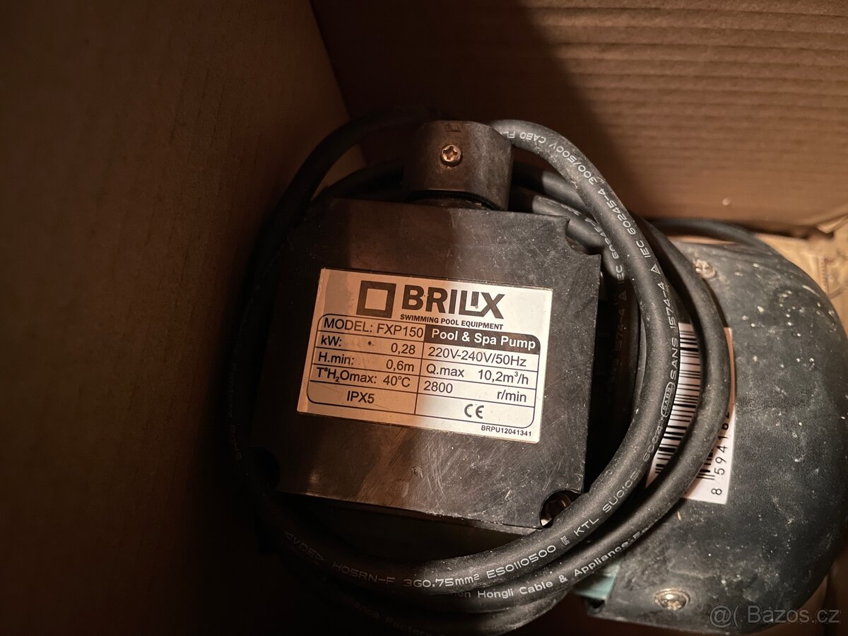 Bazénové čerpadlo BRILIX FX150 - 2