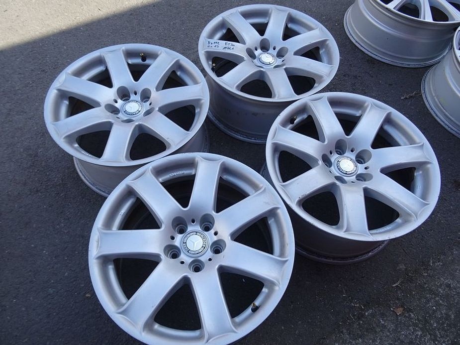 Alu disky na Mercedes, 17", 5x112, ET 30 , šířka 8J - 2