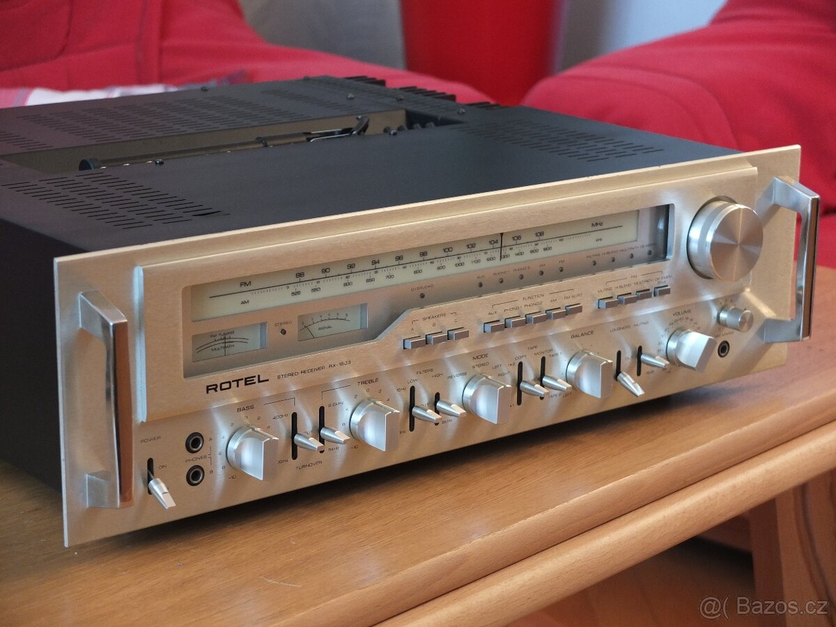ROTEL RX-1603--Top model-Monster Receiver-Rok 1976 - 2