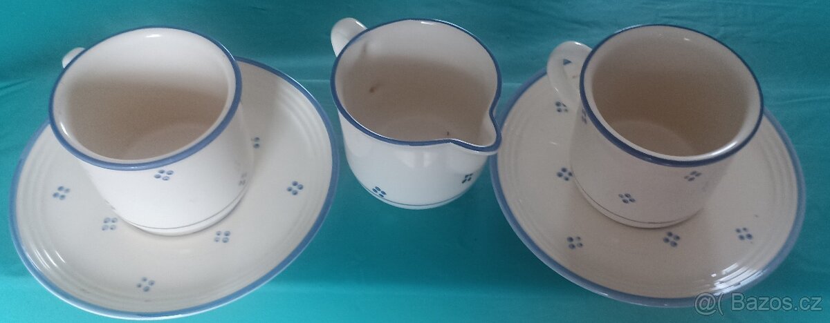 Sada ručně malovaný porcelán Homepainted - 2