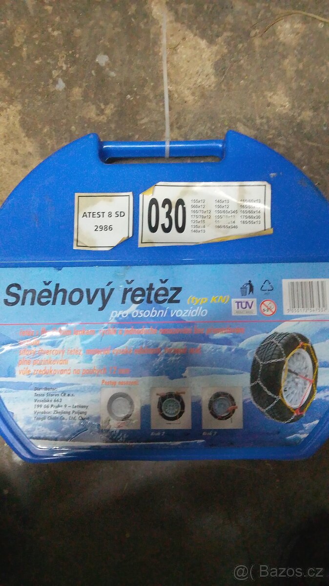 Sněhové řetězy - vel.80 a 30 - 2