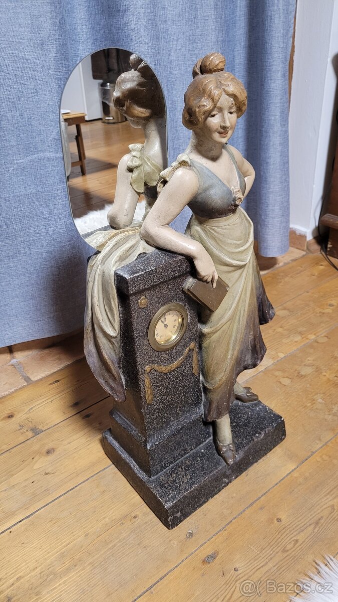 Hodiny figurální velké rarita sběratel - 2