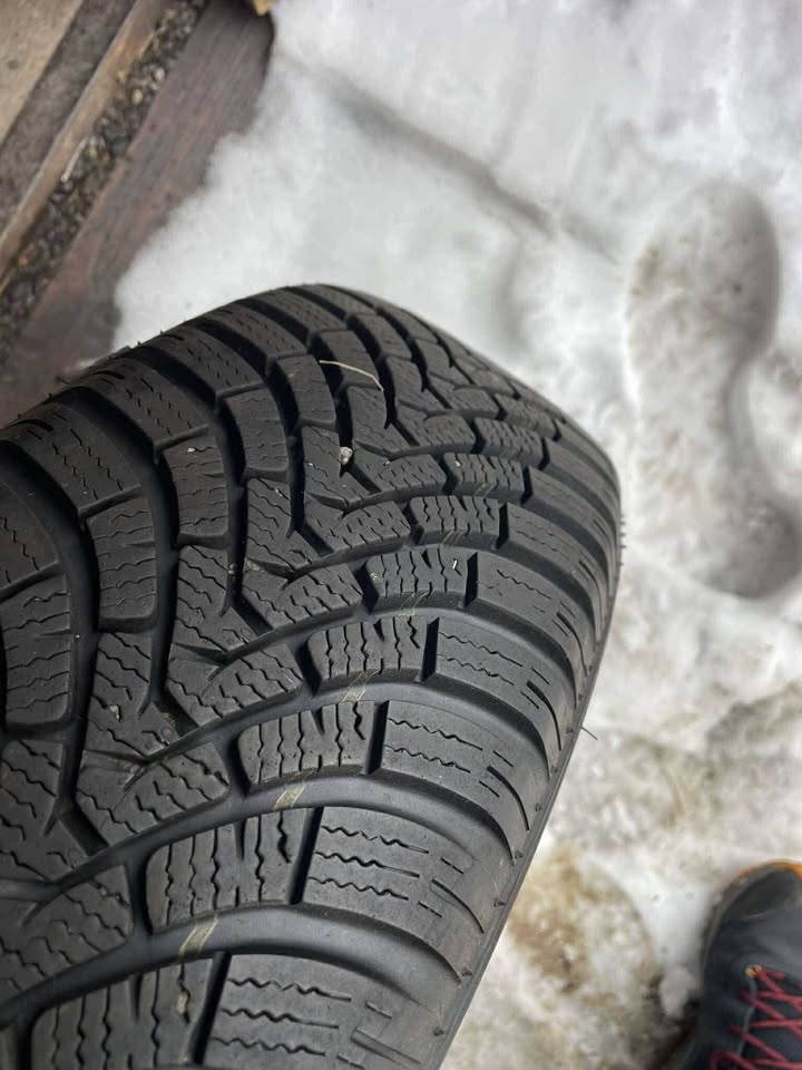 15" plechy 5x112 R15 škoda, VW...185/65-15 zimní jako nové - 2