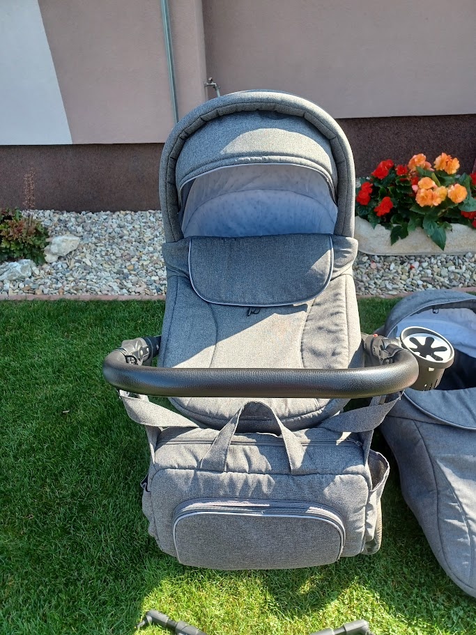 Kočárek Tudore Trapper grey stone 3 kombinace - 2