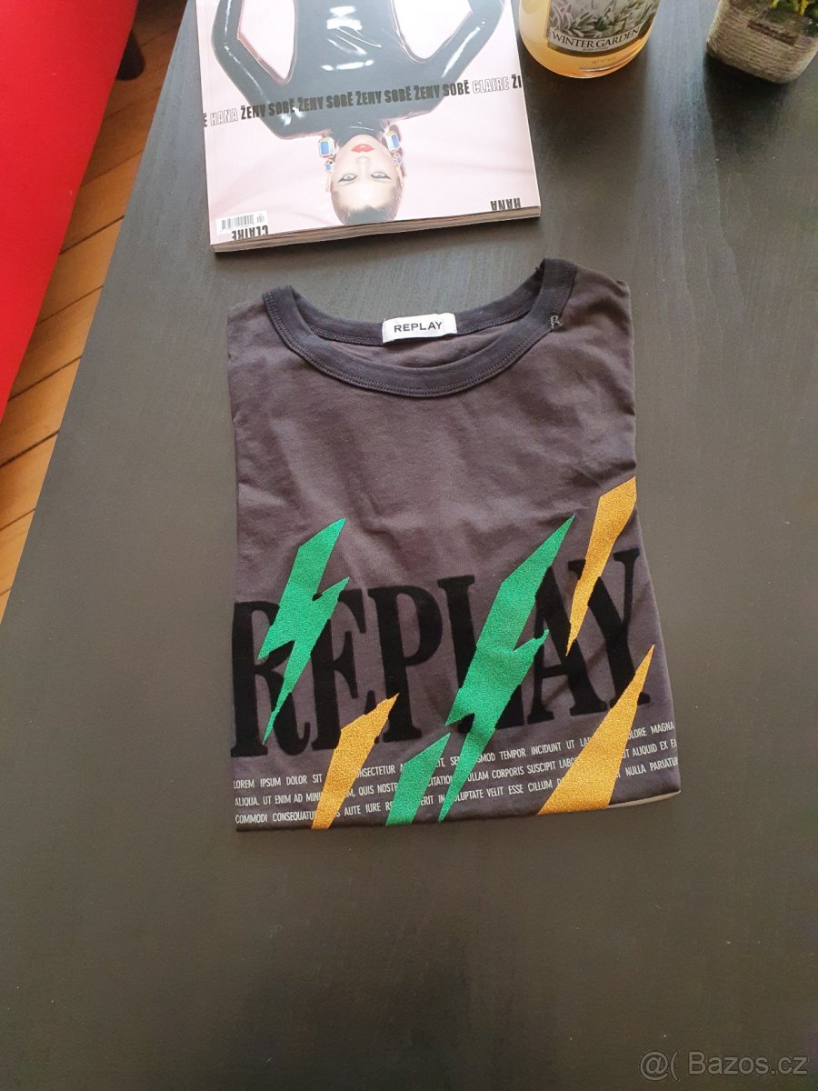 Dámské triko Replay vel S - 2