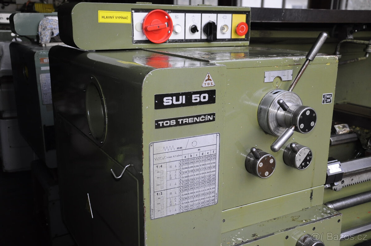soustruh SUI 50/2000 - 2