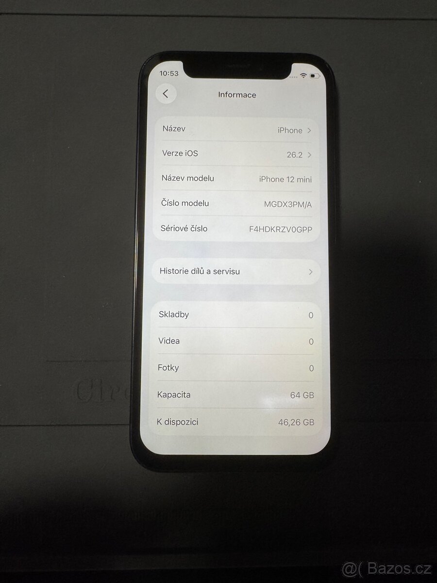 iPhone 12 mini – 64 GB, modrý, 100 % baterie - 2