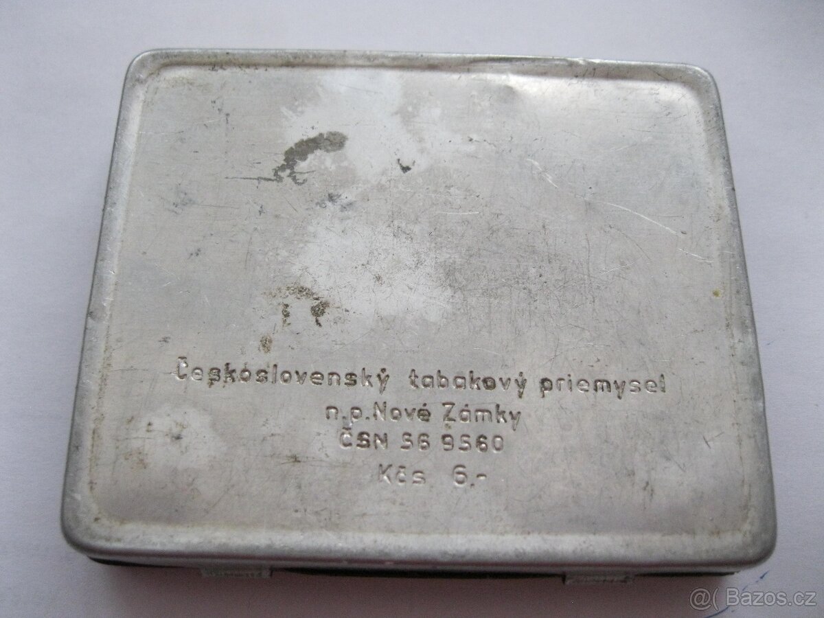 Plechová krabička od cigaret - 2