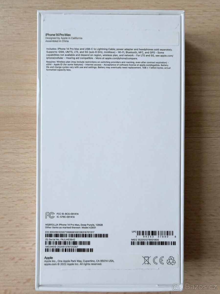 Apple iPhone 14 Pro Max, Deep Purple, 128GB, eSIM - 2