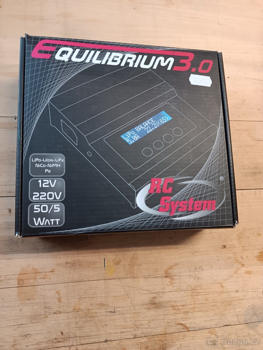 nabíječ s balancerem EQUILIBRIUM 3,0 - 2