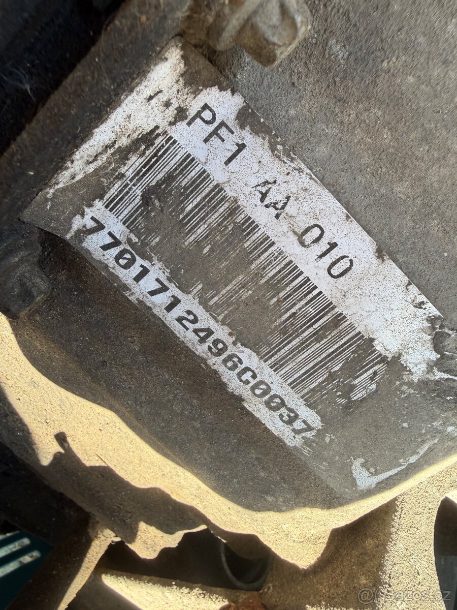 Renault master,opel movano 2,2dci převodovka - 2