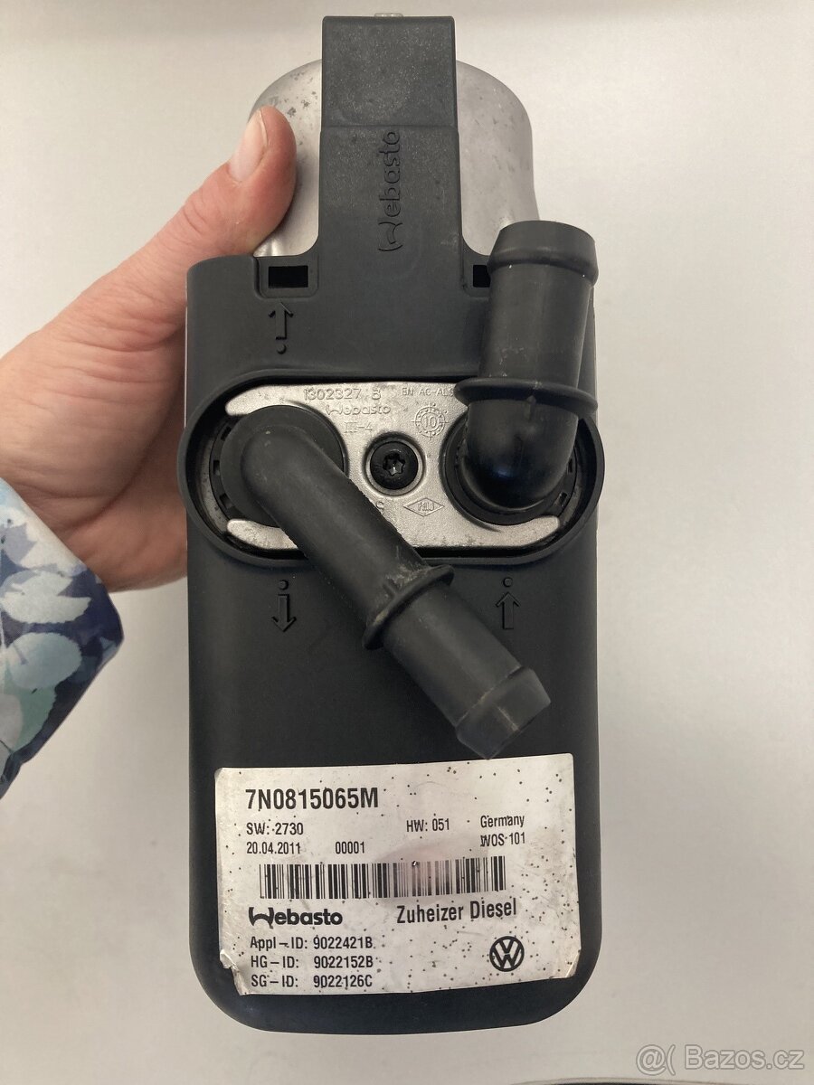 Teplovodní topení 7N0815065M - 2