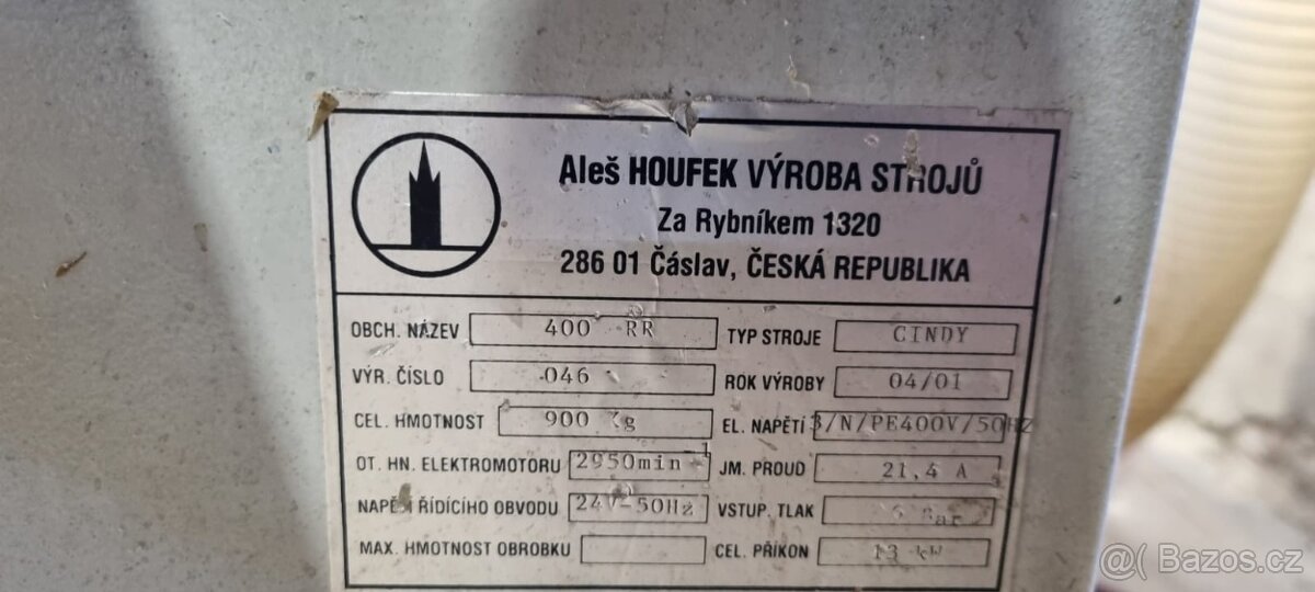 Pásová bruska Houfek CINDY - 2