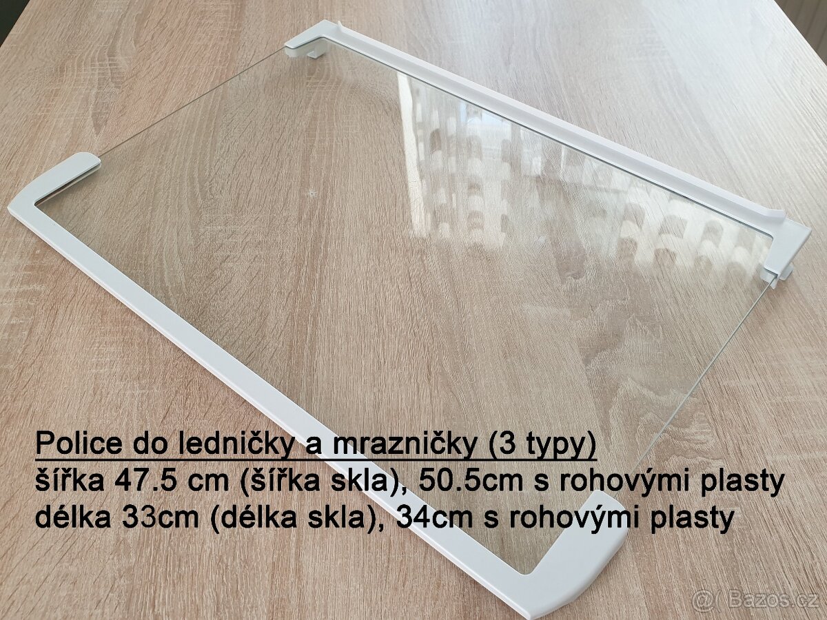 Police (skla) do lednice a mrazničky - 2